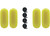 Extreme Max - Boattector Htm Inflatable Fender 10in X 27in Neon Yellow(value Pack Of 4) - 3006.8521.4