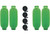 Extreme Max - Boattector Inflatable Fender 10in X 30in Neon Green(value Pack Of 4) - 3006.8561.4