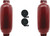 Extreme Max - Boattector Inflatable Fender 10in X 30in Cranberry(value Pack Of 2) - 3006.8564.2