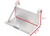 Extreme Max - Single Hanging Boat And Pontoon Lift Battery Tray With 13/4in Square Arms For 12v Systems - 3006.8689