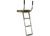 Extreme Max - Undermount Telescoping Pontoon Dock And Swim Raft Ladder W/ Hidden Handle And Rubber Grips 3step - 3006.8801
