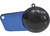 Extreme Max - Coated Pancake Downrigger Weight 12 Lbs With Blue Flash - 3006.8969