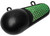 Extreme Max - Coated Keelstyle Downrigger Weight 8 Lbs With Green Flash - 3006.8978