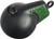 Extreme Max - Coated Ballwithfin Downrigger Weight 12 Lbs With Green Flash - 3006.8995