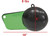 Extreme Max - Coated Pancake Downrigger Weight 8 Lbs With Green Flash - 3006.9088