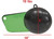 Extreme Max - Coated Pancake Downrigger Weight 10 Lbs With Green Flash - 3006.9091