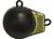 Extreme Max - Coated Ballwithfin Downrigger Weight 2 Lbs With Gold Flash - 3006.9211
