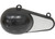 Extreme Max - Coated Keelstyle Downrigger Weight 3 Lbs With Silver Flash - 3006.9228