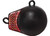 Extreme Max - Coated Ballwithfin Downrigger Weight 2 Lbs With Red Flash - 3006.9234