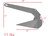 Extreme Max - Delta Anchor 11 Lbs. Hot Dipgalvanized - 3006.9309