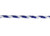 Extreme Max - Solid Braid Mfp Utility Rope 1/2in X 10ft Blue/white - 3008.0217
