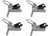 Extreme Max - Motorcycle Wheel Chock Hd Steel Adj Fit For 1721in Tires Pivoting Cradle Ideal - 5001.501