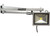 Extreme Max - Adj Alum Swing Arm Led Industrial Work Light For Warehouse Race Trailer Shop Garage Workbench - 5001.6065