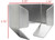Extreme Max - Air Gauge Pouch Holder Silver - 5001.6068