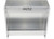 Extreme Max - Wallmount Alum 2shelf Open Storage Cabinet For Race Trailer/garage Shop/enclosed Trailer Silver - 5001.6205
