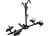 Extreme Max - Hitchmount 2bike Rack Locking Adj Platform Rack W/steel Wheel Trays Fits 2in Receiver 80 Lb Cap - 5001.6412