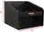 Extreme Max - Single Helmet Bay Aluminum Cabinet Organizer For Enclosed Race Trailer Shop Garage Storage Black - 5001.6495