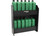 Extreme Max - Wallmount Alum Junior Oil Jug Storage Cabinet Holds (12) 1 Qt Oil Jugs Blk - 5001.6567