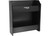 Extreme Max - Wallmount Alum Junior Oil Jug Storage Cabinet Holds (12) 1 Qt Oil Jugs Blk - 5001.6567