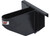Extreme Max - Univ Alum Thandle Tool Holder W/tool Box Mount For Enclosed Race Trailer Shop Garage Storage Blk - 5001.6709