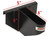 Extreme Max - Univ Alum Thandle Tool Holder W/tool Box Mount For Enclosed Race Trailer Shop Garage Storage Blk - 5001.6709