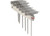 Extreme Max - Wallmount Alum Thandle Wrench Holder Holds 9 Thandle Wrenches Silv - 5001.6712