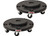 Extreme Max - Set Of 2 Trash Can Dolly Withfive 3 Casters 500 Lb Capacity - 5001.6832