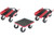 Extreme Max - Economy Snowmobile Dolly System Red - 5800.2