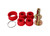 Energy Suspension - 0713 Silverado K1500 Rack & Pinion Bushings Set Polyurethane Red - 3.10103R