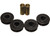 Energy Suspension - Front Strut Rod Bushing Setblkperformance Polyurethane - 5.7109G