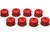 Energy Suspension - Universal Heavy Duty Sway Bar End Link Set W/8 Grommets & Washersredperformance Polyurethane - 9.8105R