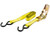 Erickson - 4pk 1in X 10ft 900lb Ratchet Tie Down - 1411