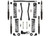 Rock Krawler Suspension - 2.5in Adve Systt 0718 Wrangler Jku 4door Front & Rear Lift - JK25AS-4TT