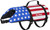 Onyx - Nylon Pet Vest; Medium; Stars & Stripes - 157000-999-030-19