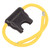 Bussmann Division - Hhd Atc Fuse Holder With #12 Yellow Leadwireblack 30 Amps Blister Pack - BP/HHD-RP