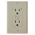 Valterra - Gfi Receptacle  Ivory - DG15VVP