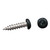 AP Products - Pan Head Square Recess Screw 8 X 1 Black (500/ctn) - 012-PSQ500BL 8 X 1