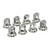 Wheel Masters - Lug Covers 7/8in  (8) Ford - 8019