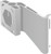 Minn Kota - Raptor Port Jack Plate Adapter Bracket4in White - 1810366