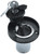 Perko - Locking Gas Fill With Black Polymer Flange And Cap For 1.5in Hose - 1399DP0CHR