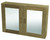 Whitecap - Teak Large Medicine Chest With Double Doors - 60578
