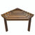 Whitecap - Teak Shower Corner Stool - WT63106