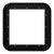 Fogatti - Black Trim Ring For 15in X 15in Door - FS06TRB