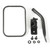 Rugged Ridge - 9718 Wrangler Quick Release Mirror Kit Textured Black Rectangular - 11025.18