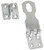 Whitecap - Pkgd Cp Brass Swivel Hasp - S-0579C