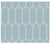 Genesis - Revive Backsplash Coastal Blue Picket 18in X 24in - 494033