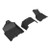 3D Mats - 1924 Ram 2500 Crew Cab Kagu Floorliner Row 1 Black - L1DG03611509