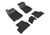 3D Mats - 21c Mercedesbenz Glaclass Black Kagu 1st Row 2nd Row 5pc - L1MB11601509