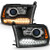 Anzo - 0918 Ram 1500/2500/3500 Projector Hdlght Plank Style Halo W/switchback /matte Black (oe Style) - 111489