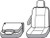 Covercraft Industries - 2121 Trailblazer Polycotton Seatsaver Custom Front Row Seat Covers Charcoal - SS2566PCCH